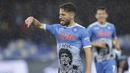 Dries Mertens mencetak brace pada menit ke-10 dan menit ke-29. (LaPresse via AP/Alessandro Garofalo)