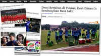 Evan Dimas Cs Sembunyikan Rasa Sakit Paling Populer