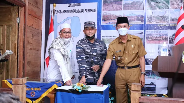 Kawasan 15 Ulu Palembang Jadi Kampung Bahari Nusantara Pertama di Sumsel