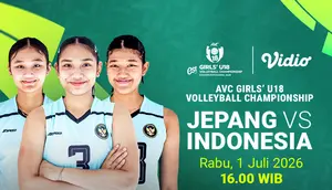 AVC Girls’ U18 Championship - Jepang vs Indonesia: Jalan Menuju Kejuaraan Dunia Hanya di Vidio