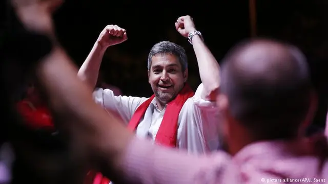 Presiden Terpilih Paraguay, Mario Abdo Benitez (Picture Alliance / AP PHOTO via Deutsche Welle)