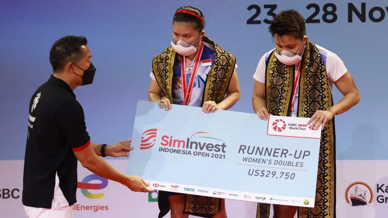 Greysia Polii/Apriyani Rahayu, Indonesia Open 2021