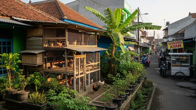 11 Tips Pelihara Ayam di Kota Minim Lahan, Aman  dan Tetap Rukun dengan Tetangga