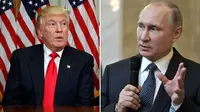 Donald Trump dan Vladimir Putin (AP)
