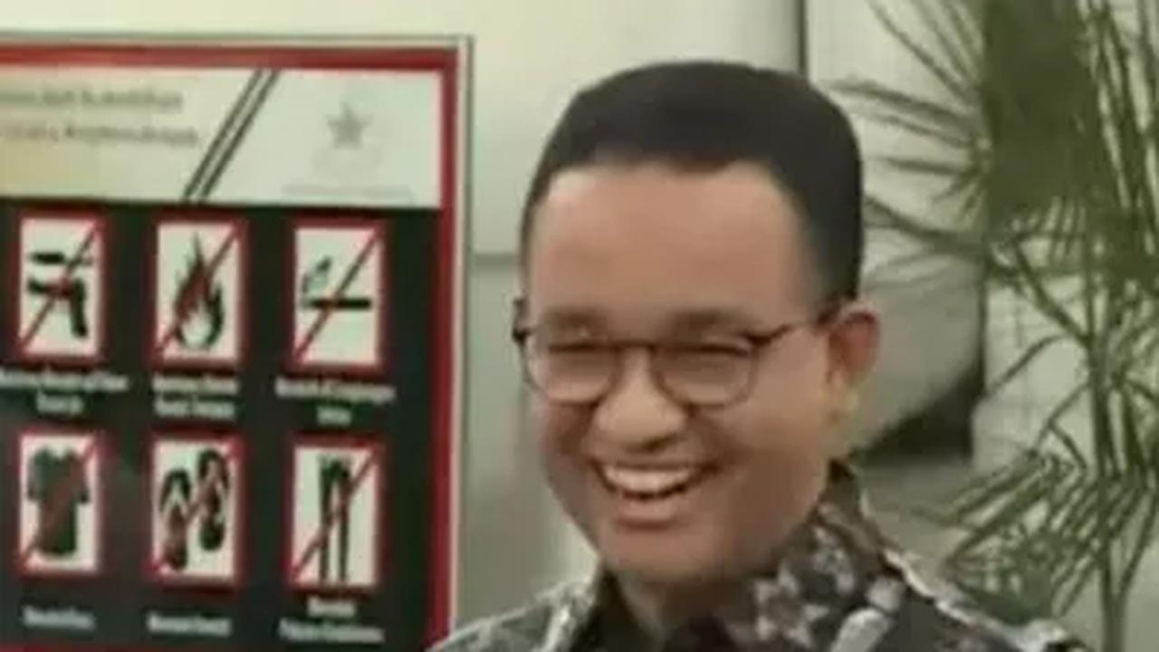 Makan Siang di Istana, Anies Pakai Batik Parang yang Sama Saat Bertemu Jokowi 7 Tahun Lalu