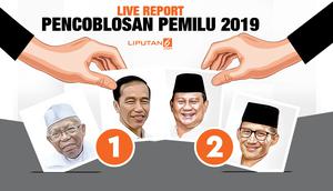 Live Report Pilpres 2019. (Liputan6.com/Triyasni)