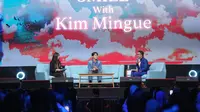 Keseruan fan meeting Kim Mingue [Fimela.com/Adrian Utama Putra]