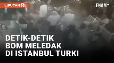Geger! Ledakan Bom di Istanbul Turki Makan Puluhan Korban
