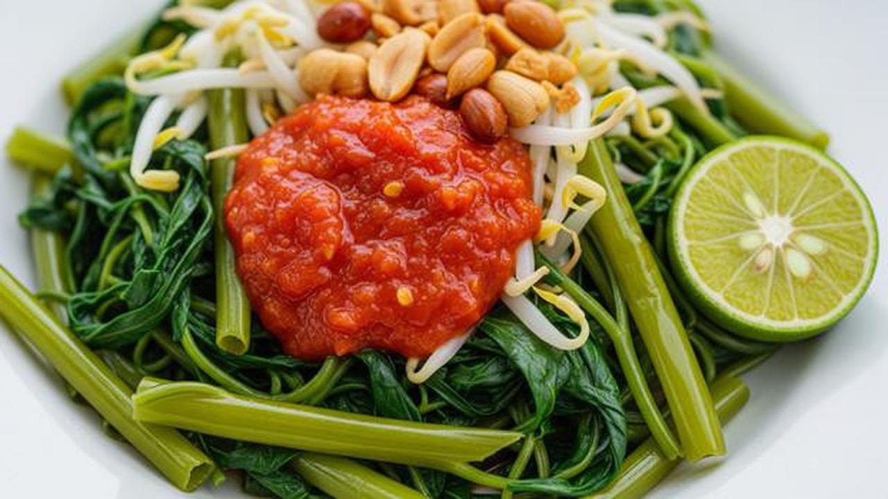 Sambal Kangkung yang Segar dan Enak
