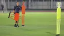 Latihan dipimpin langsung pelatih kepala Timnas Indonesia U-23, Gerald Vanenburg. (Liputan6.com/Helmi Fithriansyah)