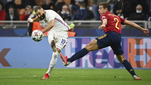 UEFA Nations League 2021 Prancis vs Spanyol