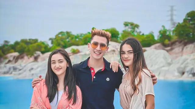 6 Potret Manis Verrel Bramasta dan Ranty Maria di Pulau Bangka, Kerja Sambil Liburan