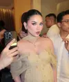 Intip pesona bumil elegan Alyssa Daguise di resepsi pernikahan El Rumi-Syifa Hadju (@rhay_david)