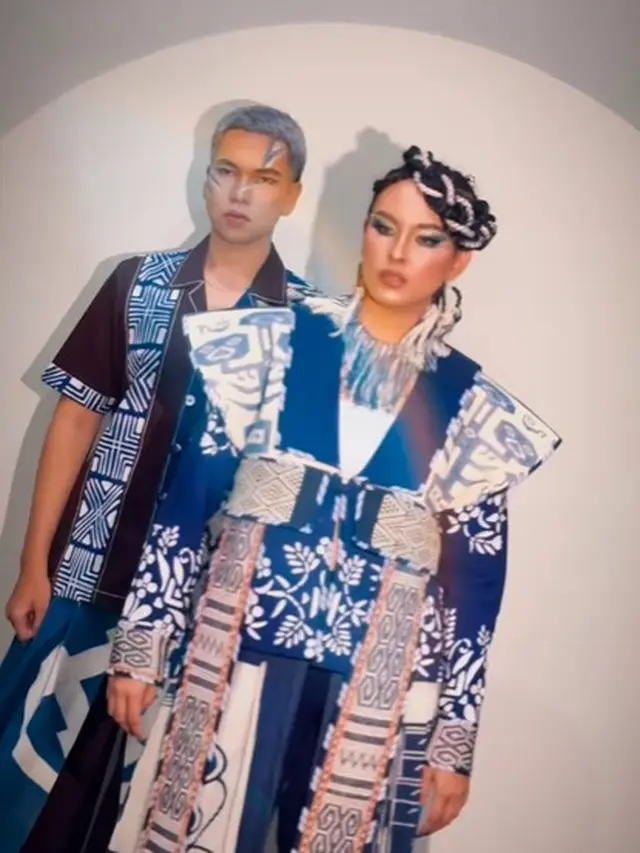 Padu padan tenun by Erwin Yuan (Instagram/erwinyuan)