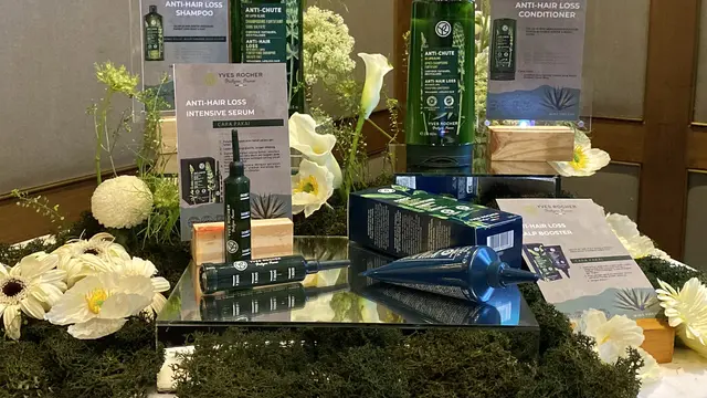 Perawatan Rambut Rontok dengan Produk Yves Rocher