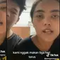 Tangkapan layar video Tiktok yang diunggah pasutri asal Kabupaten Purwakarta dan sempat menghebohkan jagat maya. Foto (Liputan6.com/Asep Mulyana)