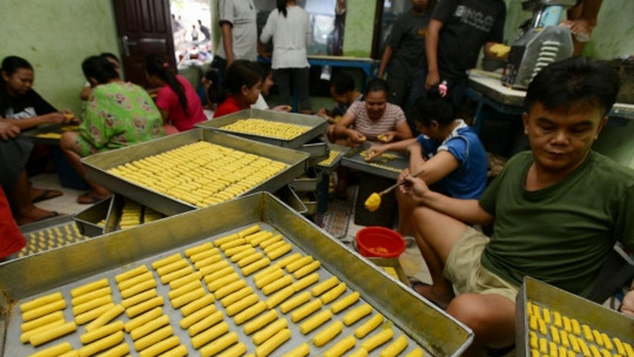 Jelang Lebaran, produksi kue kering kebanjiran pesanan