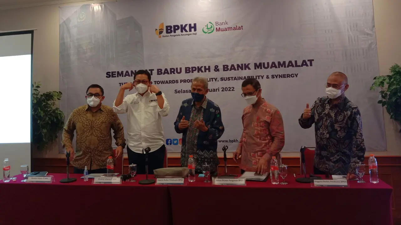 Penjelasan ke publik atas investasi Badan Pengelola Keuangan Haji (BPKH) di PT Bank Muamalat Indonesia Tbk.