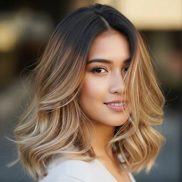 Rambut Pirang Ash Brown