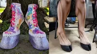 Wanita Ini Bikin Sepatu Berbentuk Kaki Hewan, 6 Karyanya Bikin Takjub (sumber: Boredpanda)