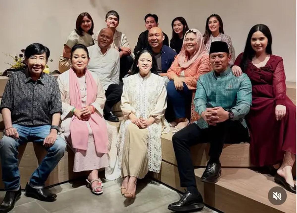 6 Gaya Keluarga Cendana, Keluarga Cikeas, Keluarga Solo Hadir di Ulang Tahun Anak Prabowo, Terlihat Tata Cahayani-Selvi Ananda