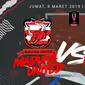 Jadwal Grup D Piala Presiden 2019, Madura United vs Persija Jakarta. (Bola.com/Dody Iryawan)