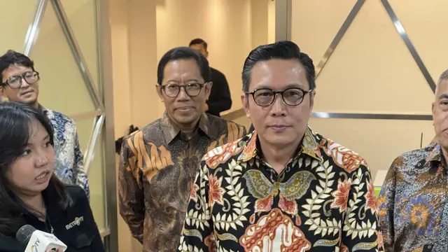 Pelaksana Tugas (Pjs) Direktur Utama BEI Jeffrey Hendrik, Kamis, (4/6/2026). (Foto: Liputan6.com/Immanuel Christian)