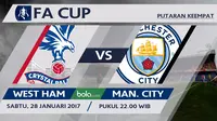 Piala FA_Crystal Palace Vs Manchester City (Bola.com/Adreanus Titus)