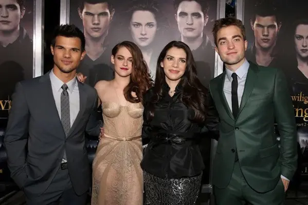 Taylor Lautner, Kristen Stewart, Stephenie Meyer, Robert Pattinson