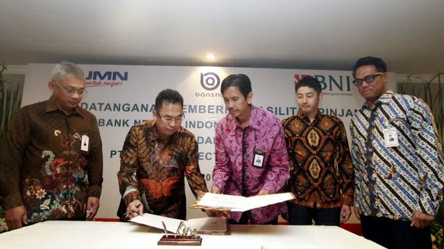 BNI menyalurkan Kredit Berdenominasi Yen kepada PT Banshu Electric Indonesia. Foto: Dok BNI