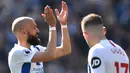 Sebagai pemain, Saltor punya reputasi lumayan. Saltor akan dikenang sebagai salah satu legenda Brighton. Dia pernah membela Brigthon selama tujuh musim. Pada musim 2016/2017, Saltor membawa Brighton promosi ke Premier League dan masih bermain hingga 2019. (AFP/Glyn Kirk)