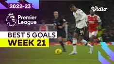 Berita video highlights Liga Inggris, 5 gol terbaik liga Inggris pekan 21, salah satunya Marcus Rashford
