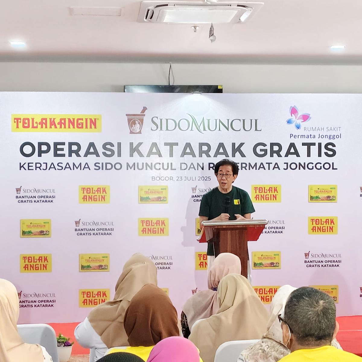 Sido Muncul gelar operasi katarak gratis
