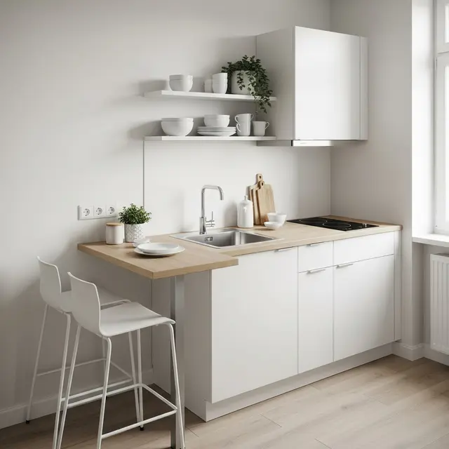Inspirasi Model Dapur Minimalis Ukuran Kecil untuk Apartemen Studio