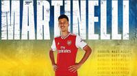 Pemain baru Arsenal asal Brasil, Gabriel Martinelli. (Twiter/Arsenal)
