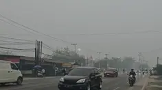Kondisi Terkini Kabut Asap Palangka Raya Usai Diguyur Hujan