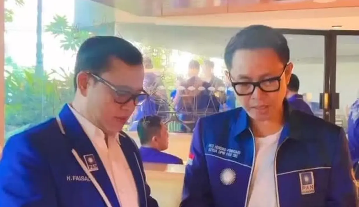Haji Faisal, mertua mendiang Vanessa Angel maju jadi caleg dari Partai Amanat Nasional (https://www.instagram.com/stories/opah_faisal/2901425427235262424/)