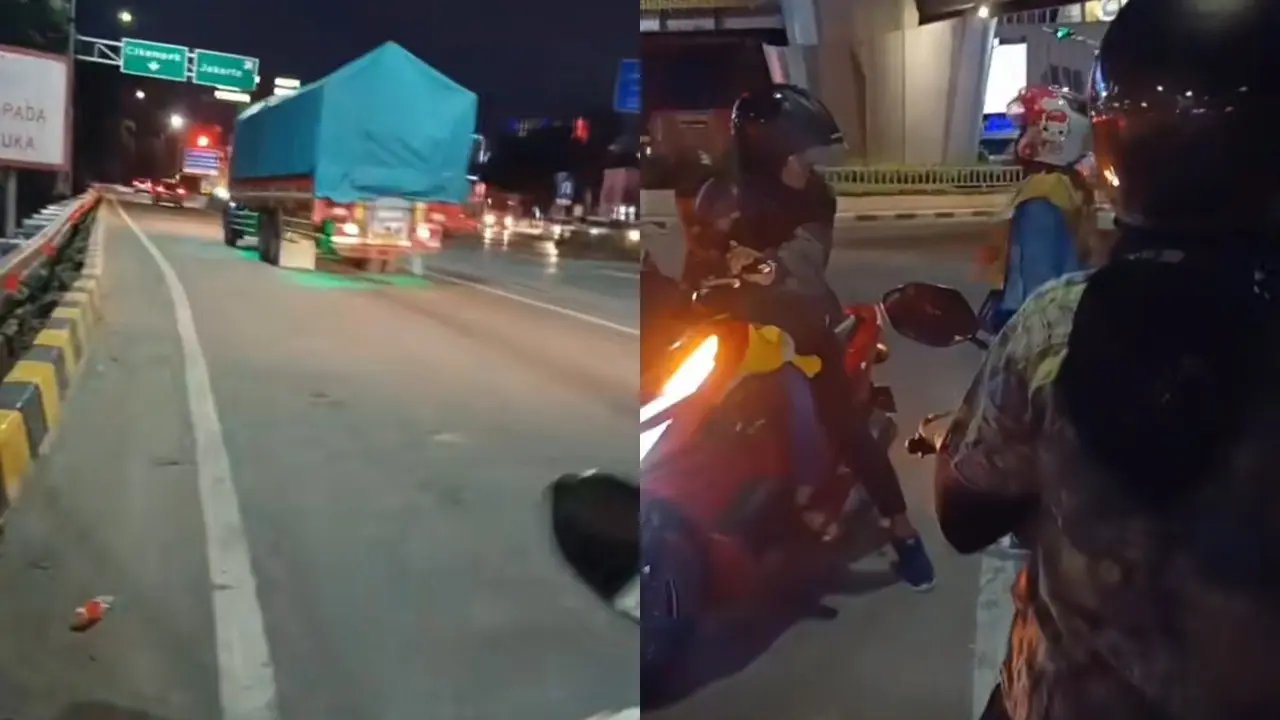 Nyasar di Jalan Tol