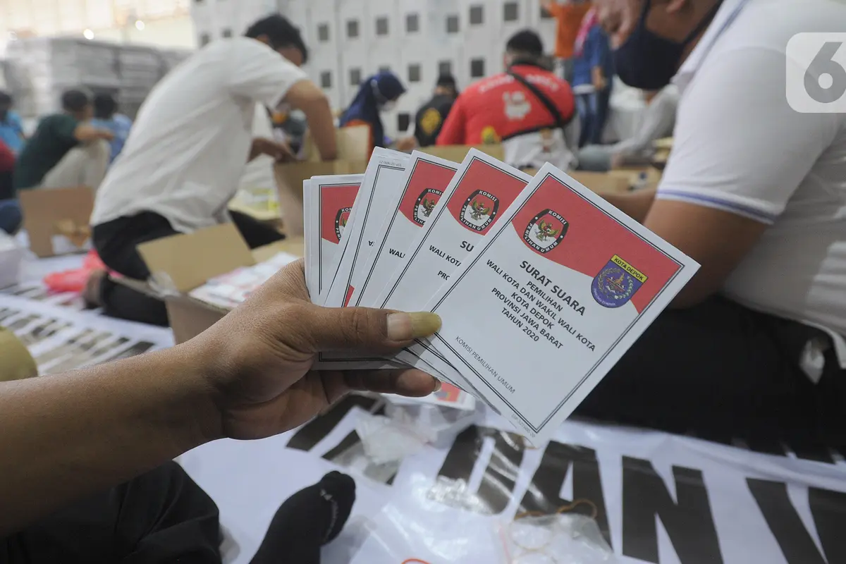 Surat Suara Pilkada Depok