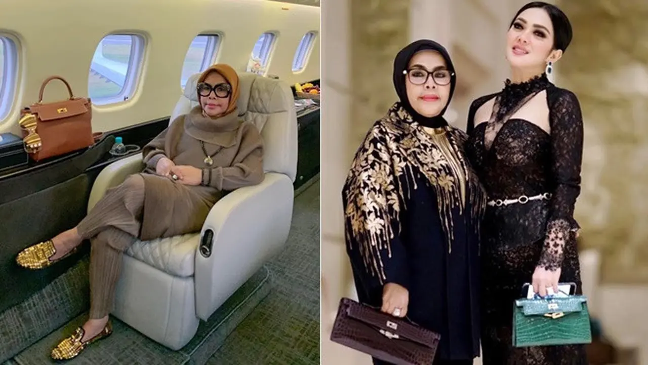 Enggak Kalah Cetar, Ini 6 Gaya Glamor Ibunda Syahrini