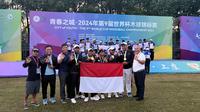 Tim Woodball Indonesia menorehkan prestasi gemilang di 9th World Cup Woodball Championship 2024 di Shangyu, China, dengan raihan 3 medali emas dan 2 medali perak. (Dok. Woodball Indonesia)