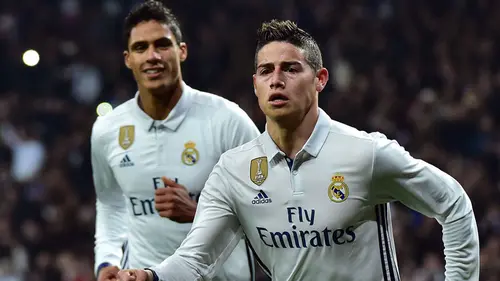 James Rodriguez (c) AFP