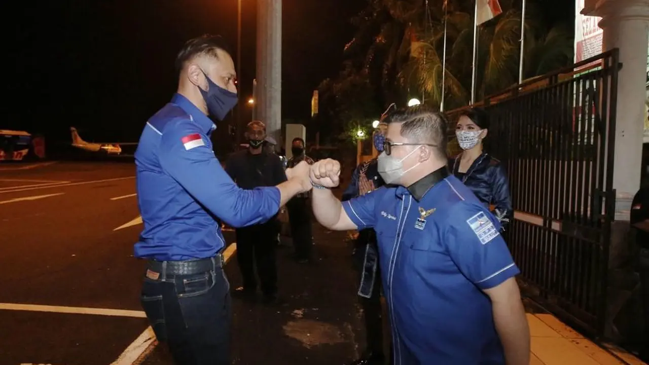 AHY saat kunjungan ke Manado Sulut. (Foto: Istimewa).