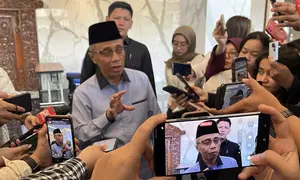 Wakil Menteri Koordinator Bidang Perekonomian Drajad Wibowo di Kantor Kemenko Perekonomian, Jakarta, Jumat (16/10/2026).
