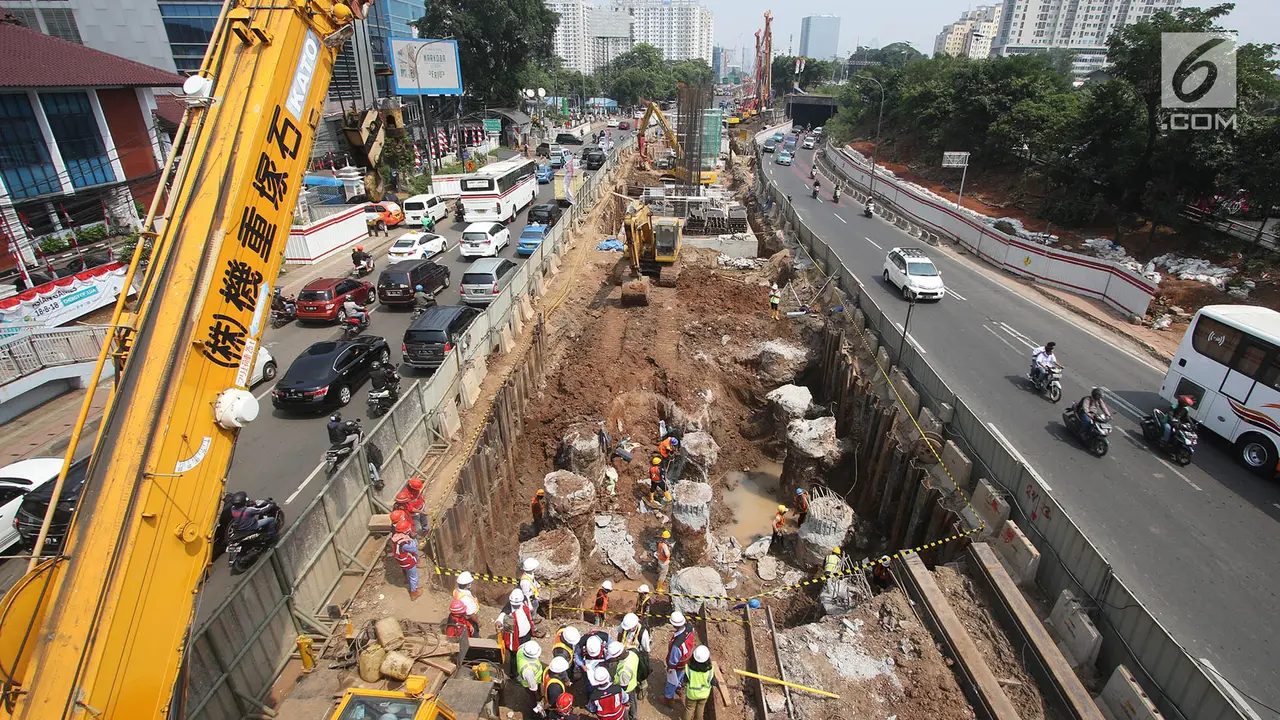 Ganjil-Genap Akan Diberlakukan di Area Pembangunan LRT Cawang