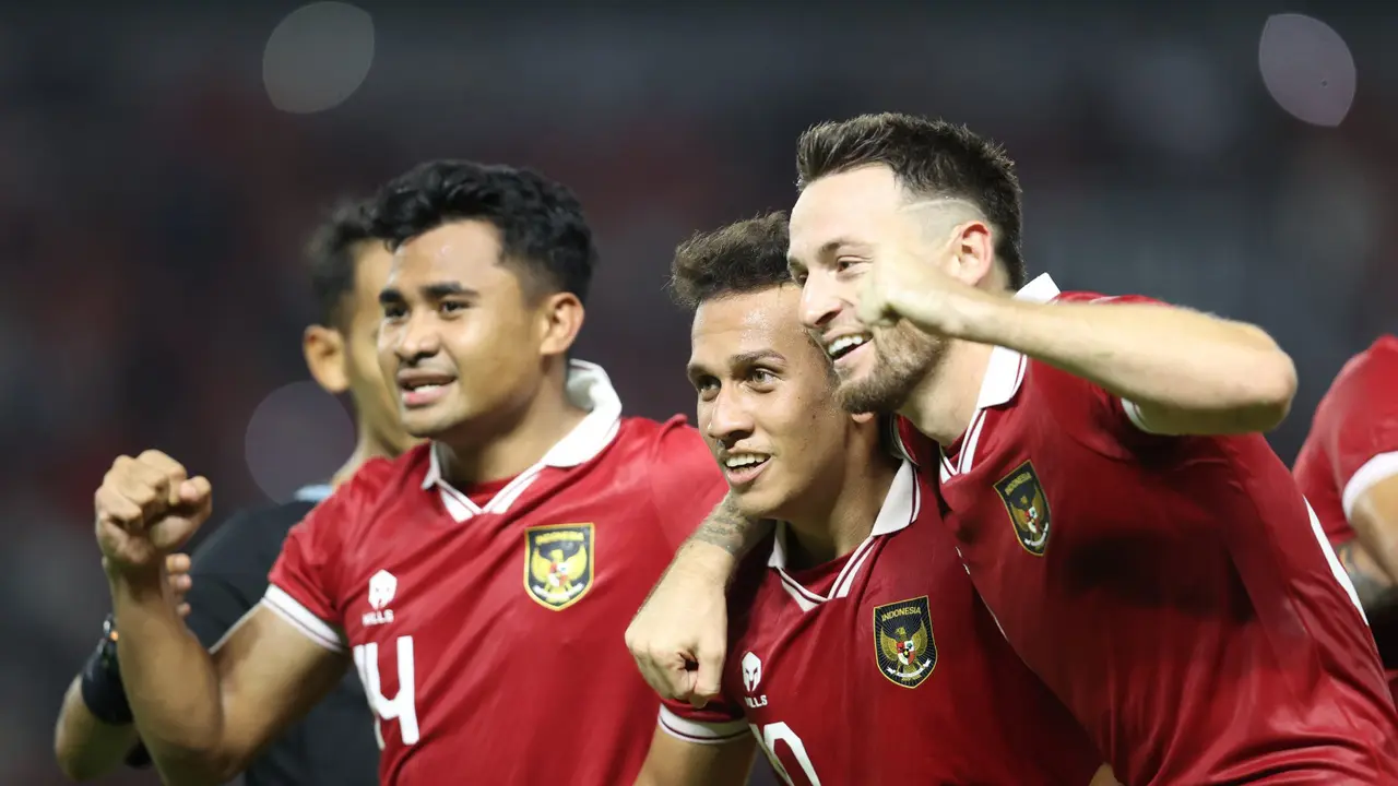 Foto: Dendy Sulistyawan dan Egy Maulana Vikri Bawa Timnas Indonesia Kalahkan Turkmenistan di FIFA Matchday
