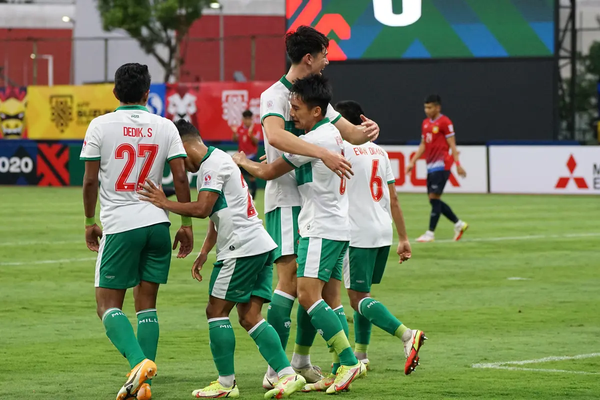 Foto: 5 Pemain Berbeda Cetak Gol, Timnas Indonesia Gasak Laos 5-1 dan Gusur Malaysia dari Puncak Klasemen Grup B Piala AFF 2020