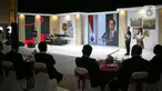 Presiden Joko Widodo menyampaikan sambutan secara virtual pada pembukaan Hari Disabilitas Internasional di Gedung Kemensos, Jakarta, Kamis (3/12/2020). Acara bertema Membangun Kembali Kehidupan yang Lebih Baik, Lebih Inklusif, Lebih Berkelanjutan di Masa Pandemi Covid-19.(Liputan6.com/Faizal Fanani)