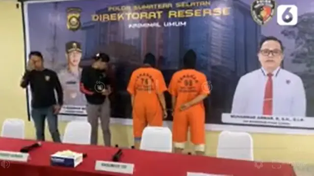 Debt Collector di Palembang Nangis saat Ditangkap