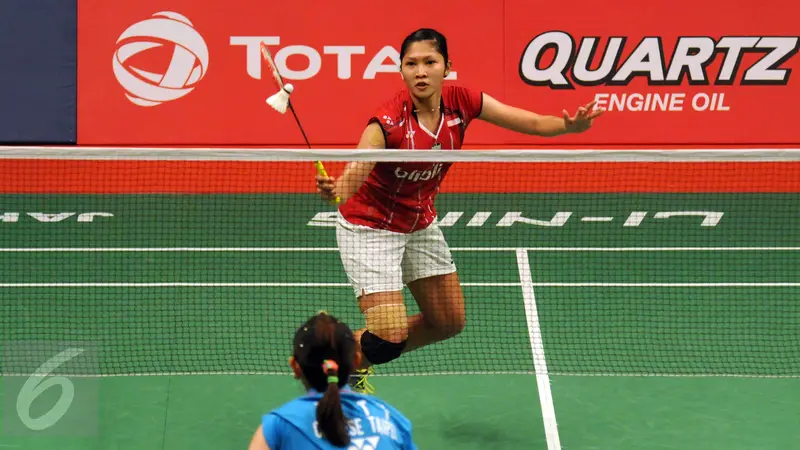 20150814-Lindaweni Tembus ke Semifinal BWF World Championships 2015-Jakarta